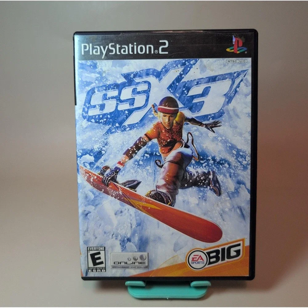 SSX 3 PlayStation 2 PS2 Black Label CIB Complete Tested Working Snowboarding